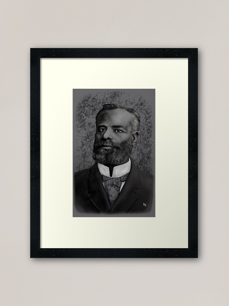 Elijah mccoy the real mccoy framed art print for sale by ray jackson