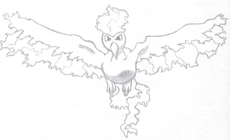 Pokemon moltres by zuhari on