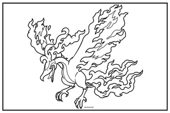 Legendary pokãmon coloring pages