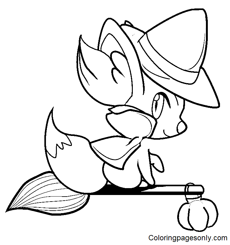 Pokemon halloween coloring pages