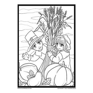 Pilgrim kids â fall harvest