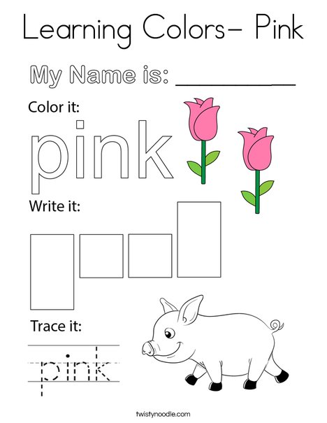 Learning colors