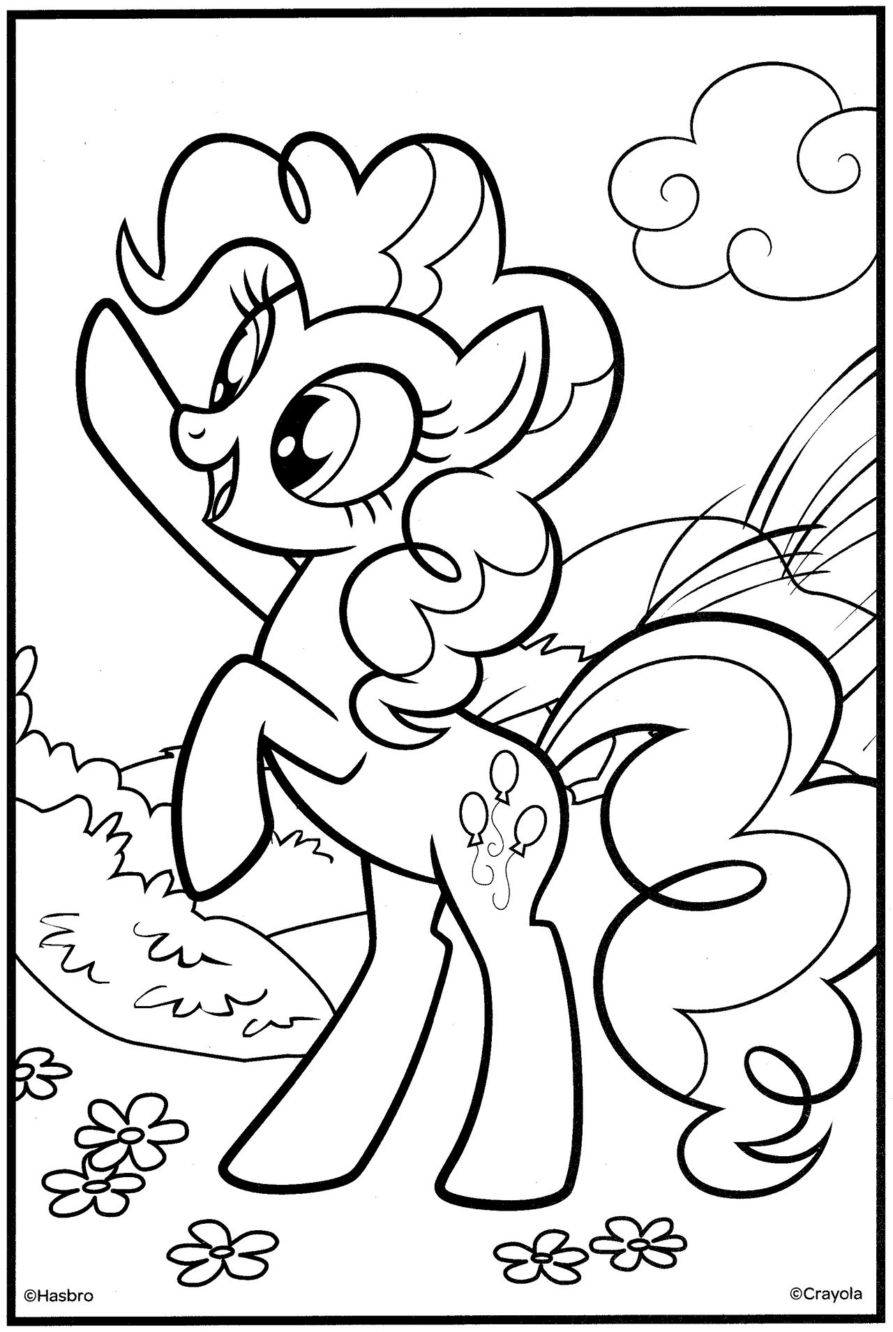 Mlp my little pony coloring page by magnificent
