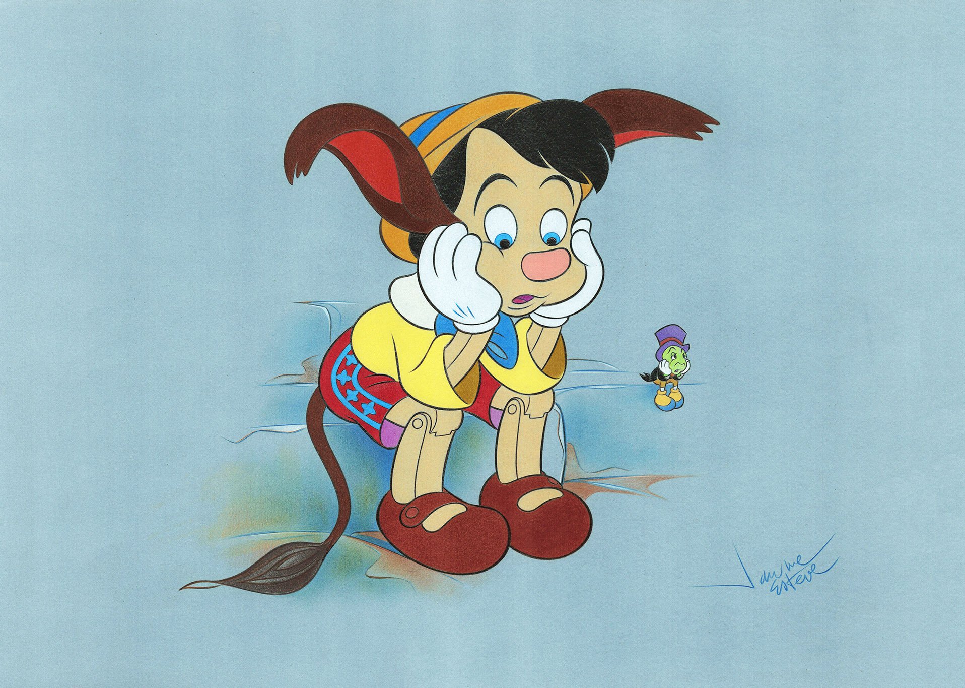 Pinocchio jiminy cricket