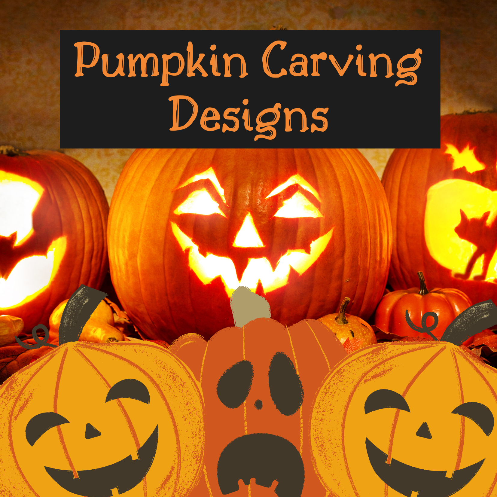 Pumpkin carving designs thatll wow the neighborhood a lot of templa â the brand decã