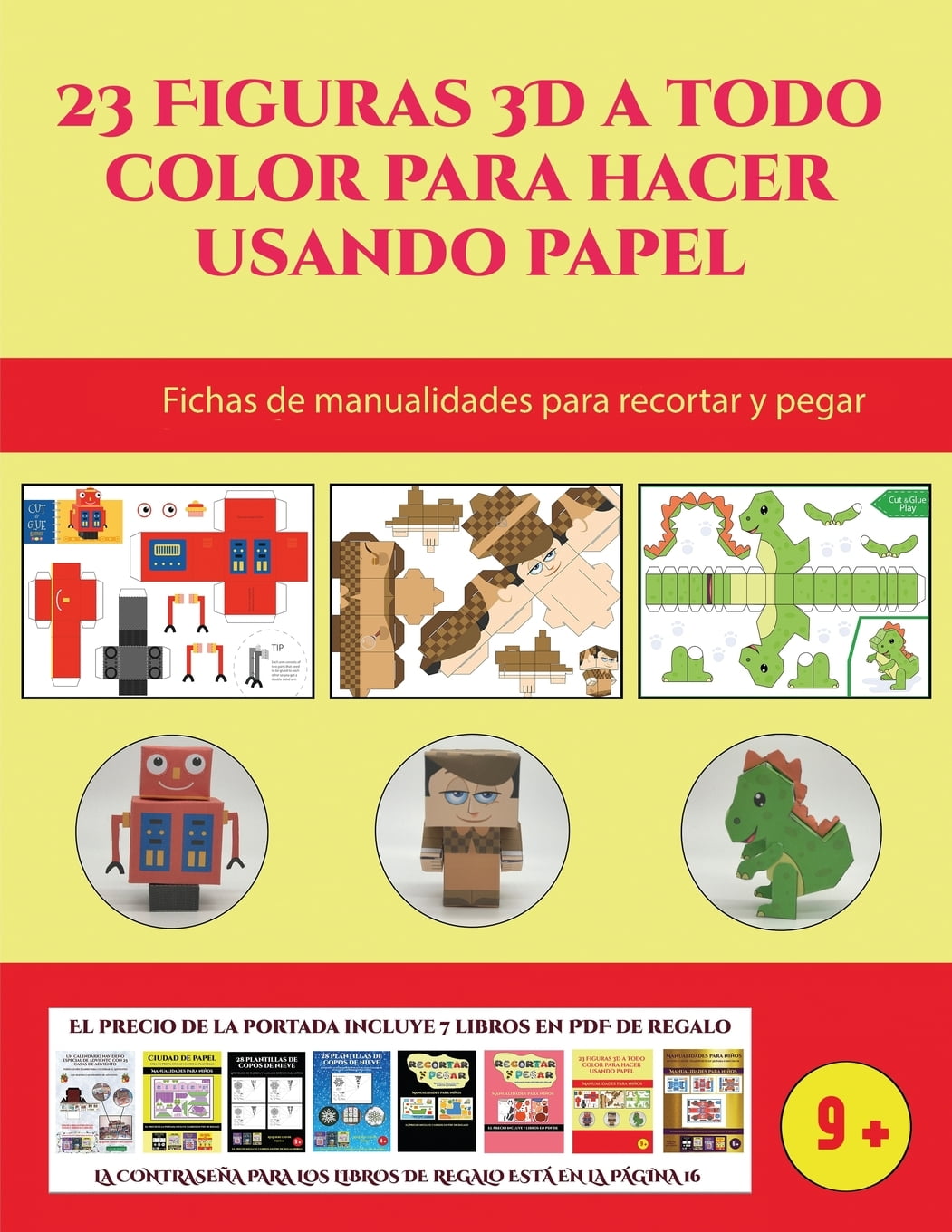 Fichas de manualidades para recortar y pegar figuras d a todo color para hacer usando papel un regalo genial para que los niãos pasen horas de diversiãn haciendo manualidades con