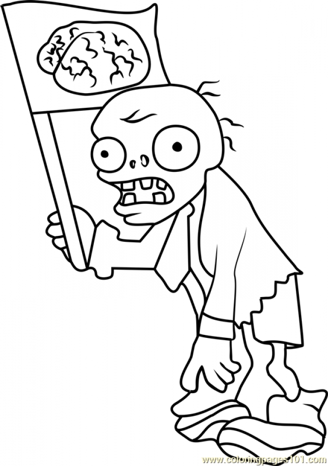 Get this plants vs zombies coloring pages kids printable