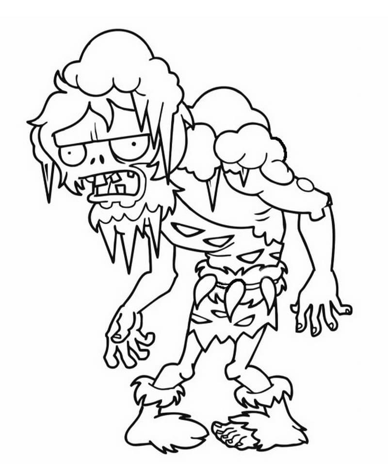 Plants vs zombie coloring pages by coloringpageswk on