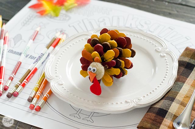Printable thanksgiving placemats for kids