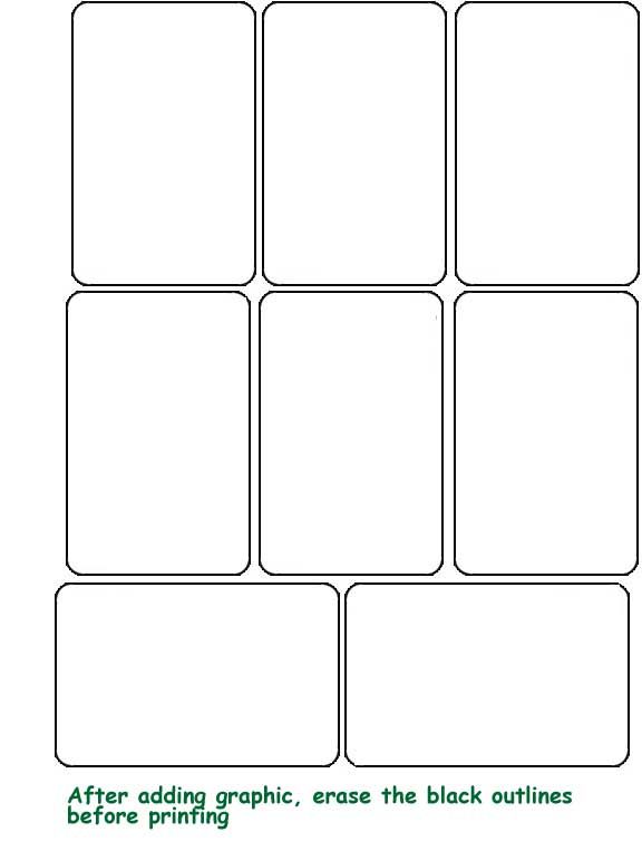 Blank playing cards blank playing cards printable playing cards custom playing cards