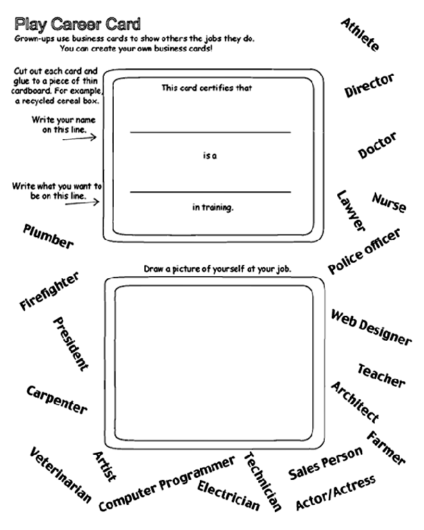 Play career card