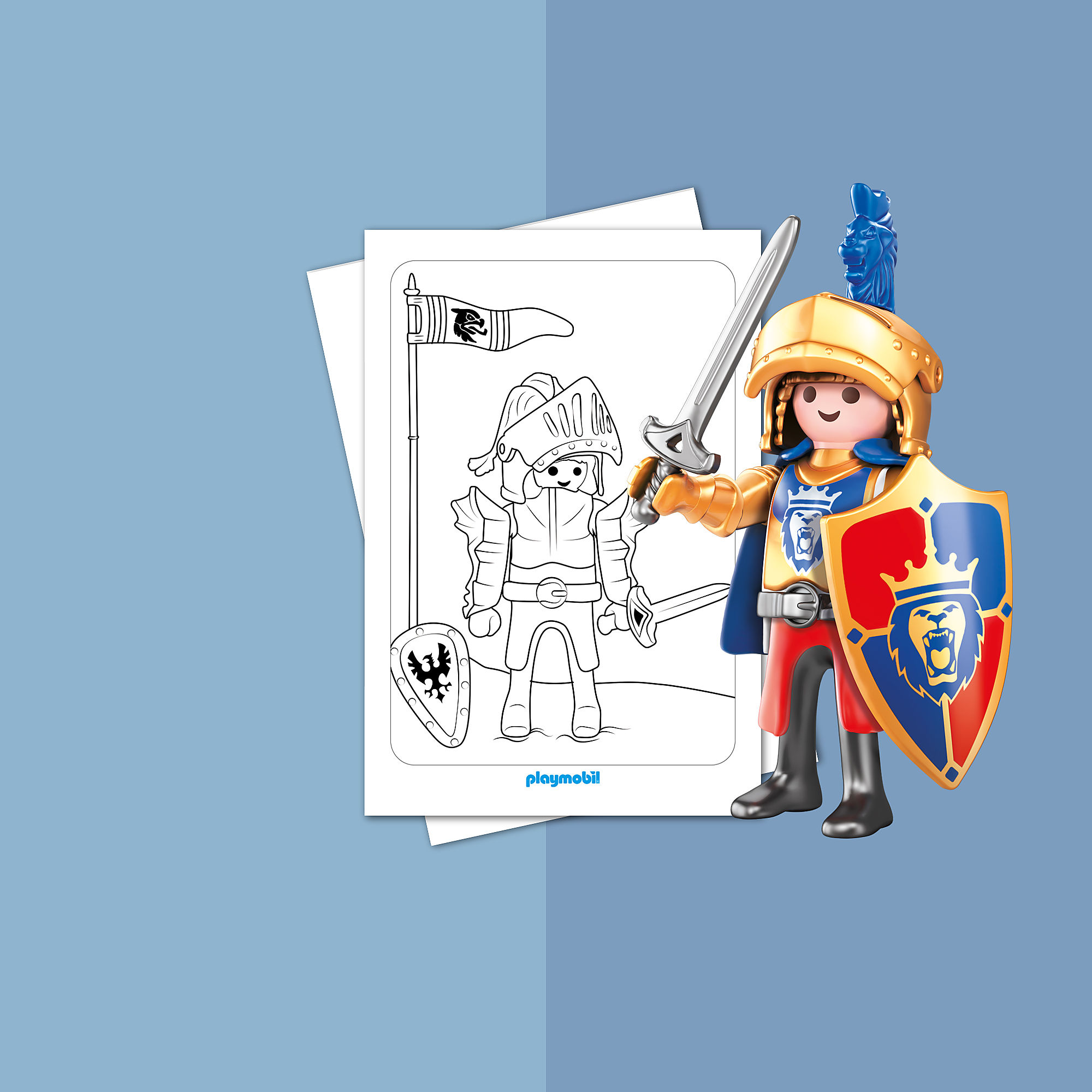 Colouring sheet
