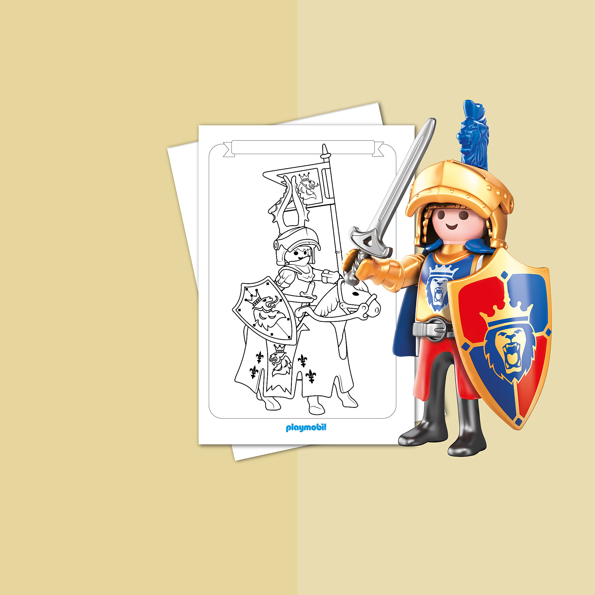Colouring sheet