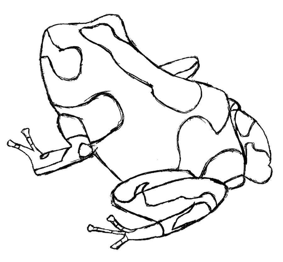 Poison dart frog by immortal