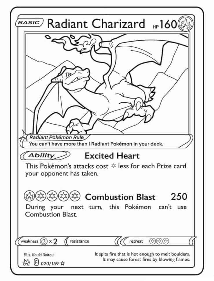 Charizard coloring pages by coloringpageswk on