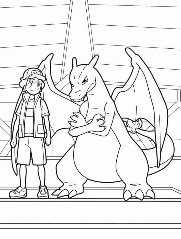 Charizard coloring pages by coloringpageswk on