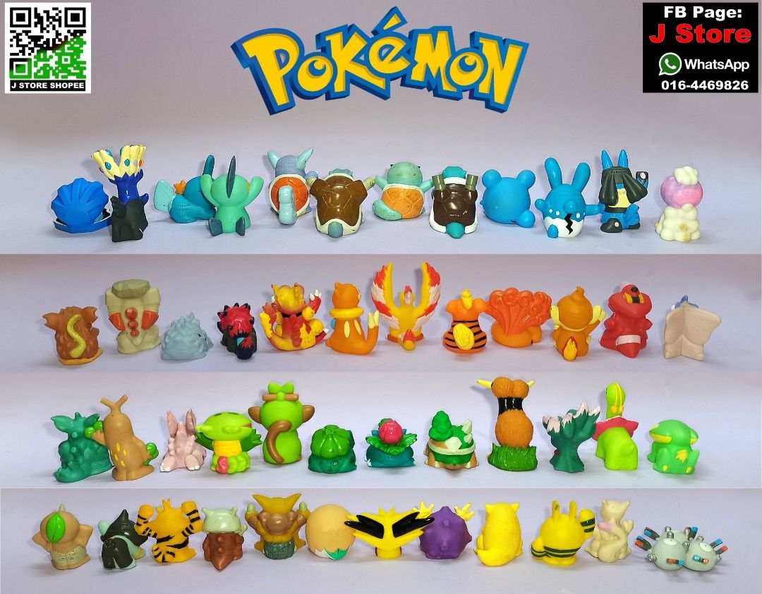 Pokemon figure collection j store hobbies toys toys games on