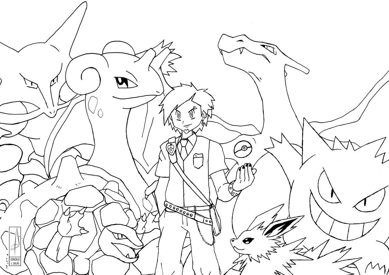 My pokemon team for firered inks by gonzasalas on