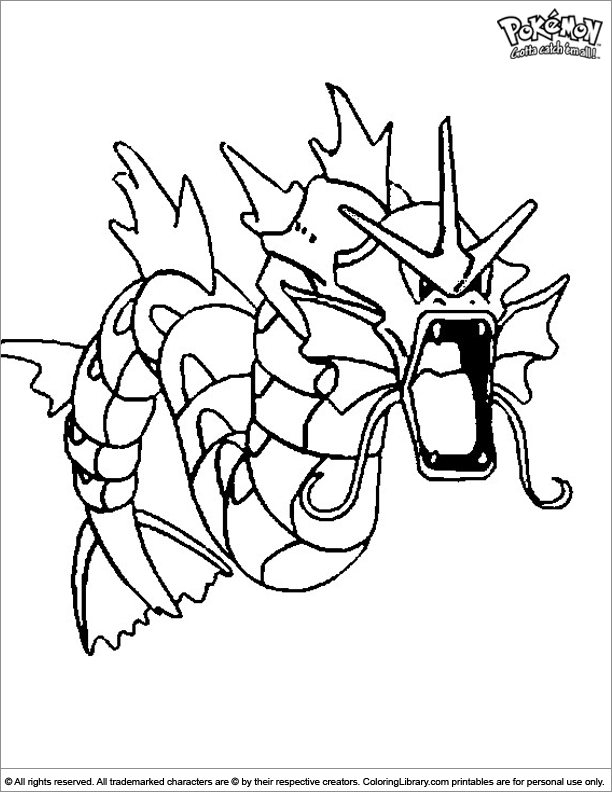 Printable coloring picture