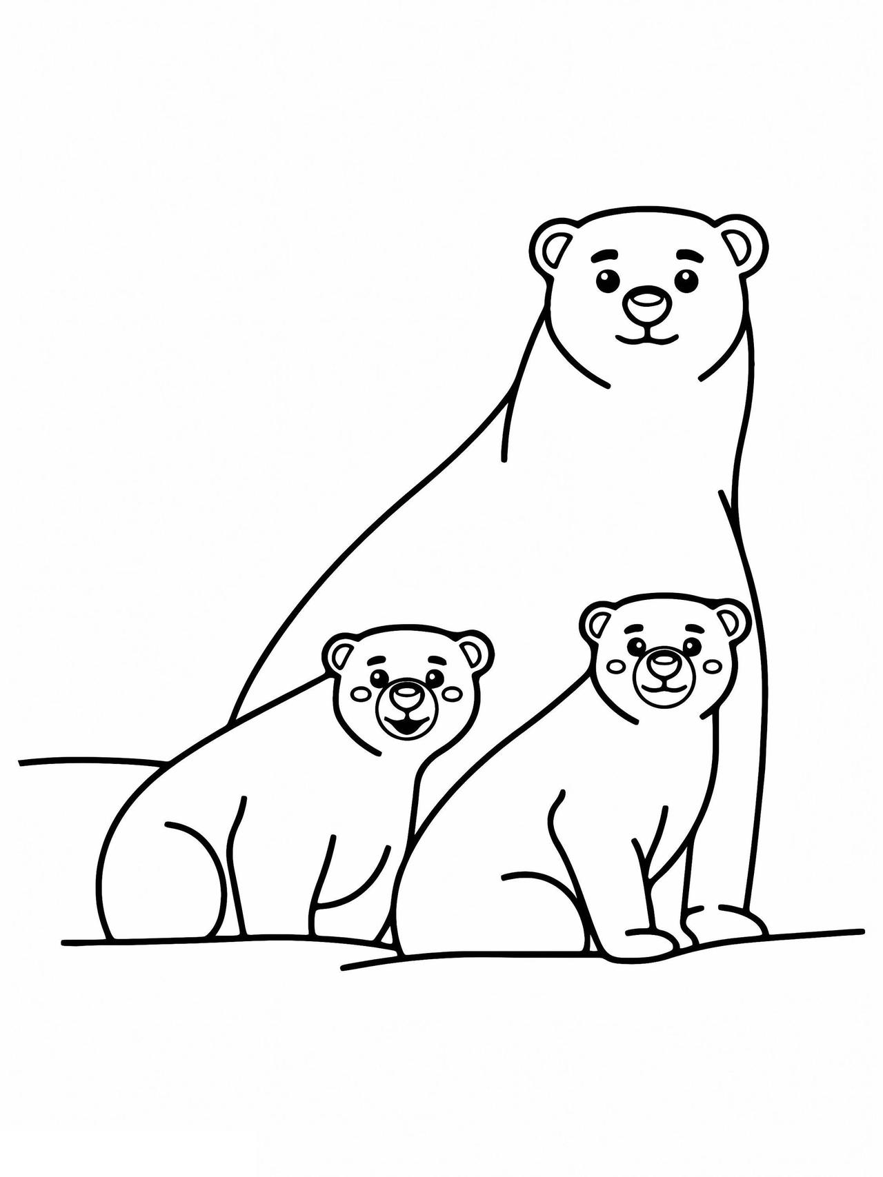 Arctic animals coloring pages by coloringpageswk on