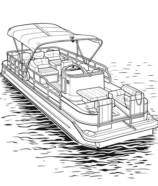 Free printable watercraft boats coloring pages list