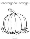 Pumpkin coloring page