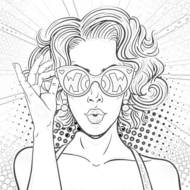 The site coloring pages of pop