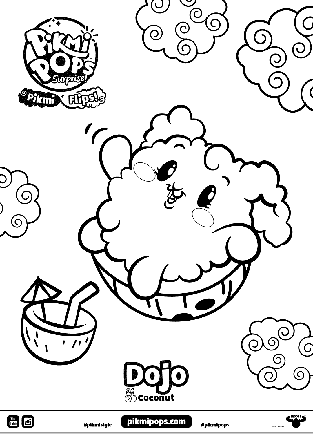 Pikmi pops coloring pages