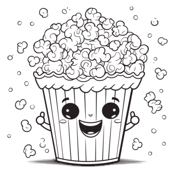 Popcorn bucket png transparent images free download vector files