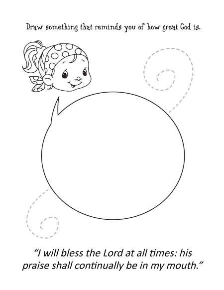 Psalm â coloring and activity book â