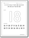 Number worksheets number worksheets for preschool and kindergarten