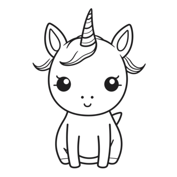 Unicorn drawing png transparent images free download vector files
