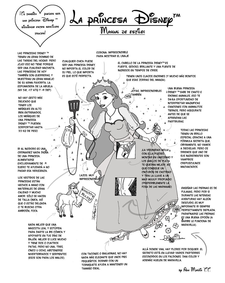 O ser una princesa disney by irvin