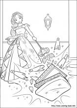 Elena of avalor coloring pages on coloring