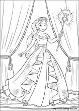 Elena of avalor coloring pages on coloring