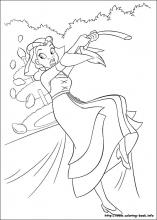 The princess and the frog coloring pages on coloring