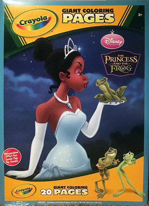 Princess and the frog the coloring pages coloring books at retro reprints