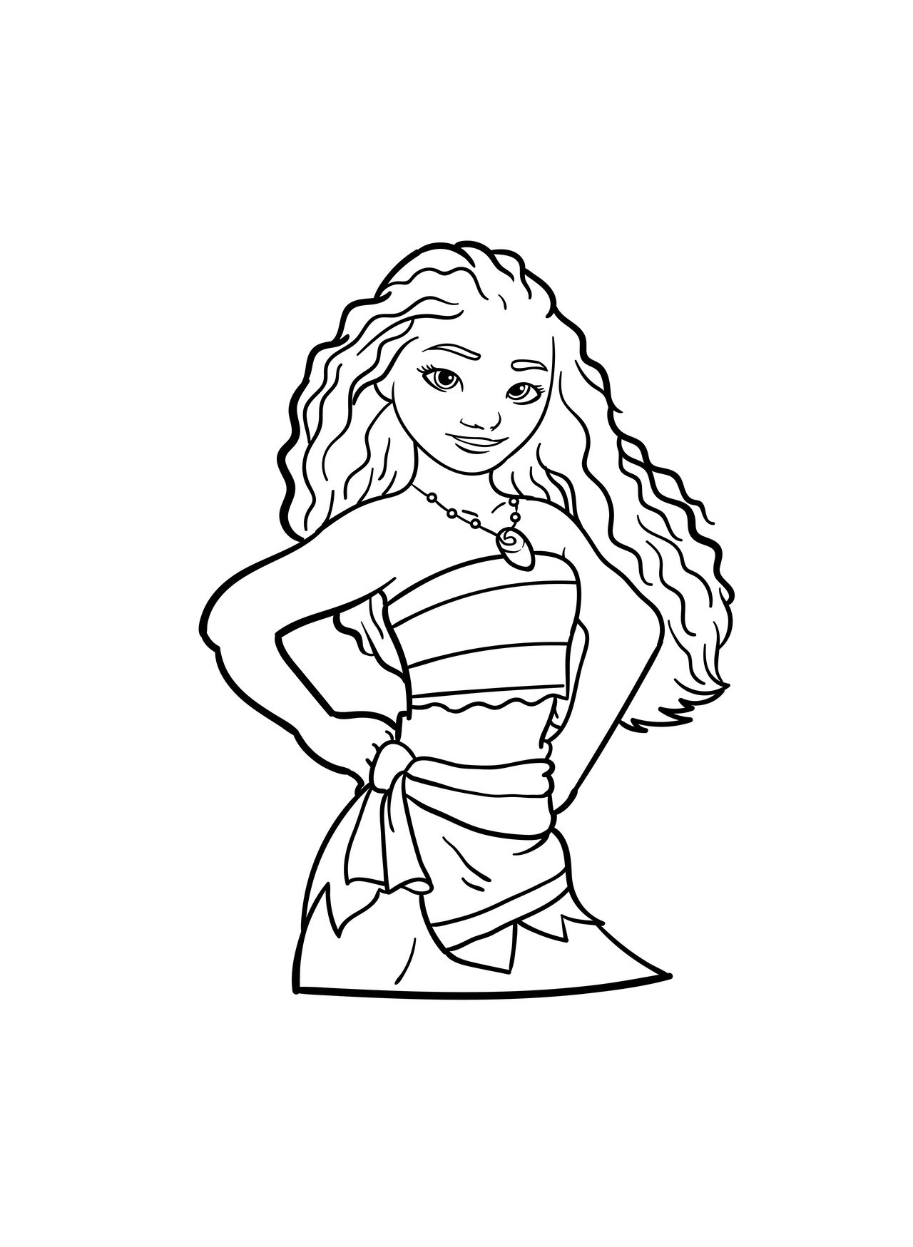 Moana coloring pages by coloringpageswk on
