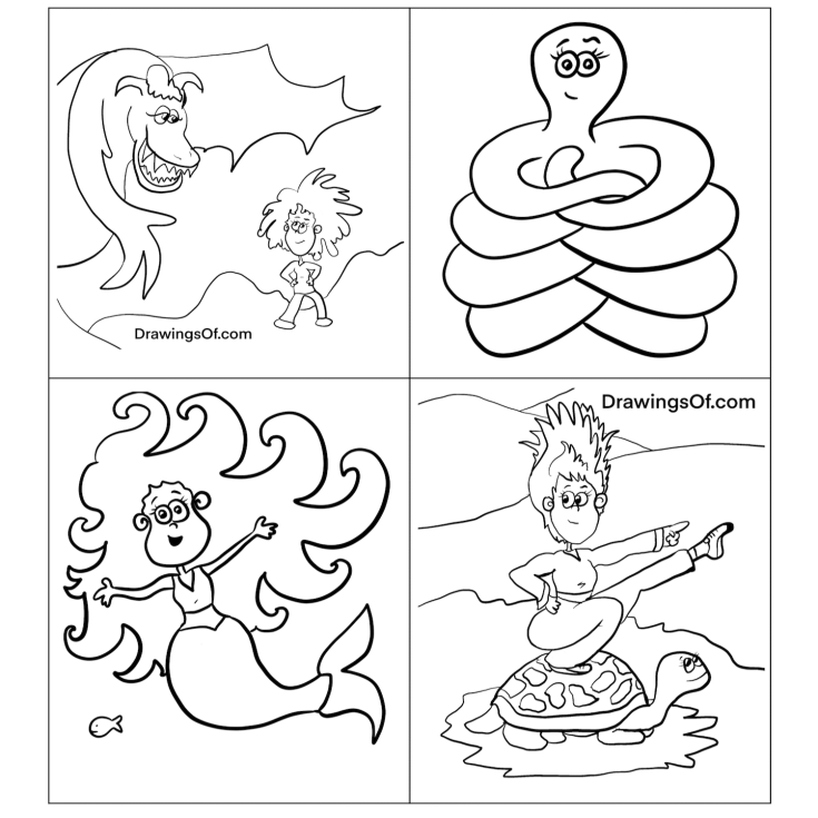 Cute coloring pages free printable sheets