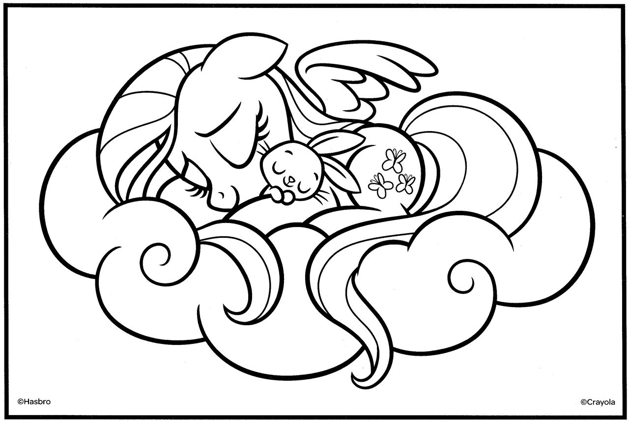Mlp my little pony coloring page by magnificent