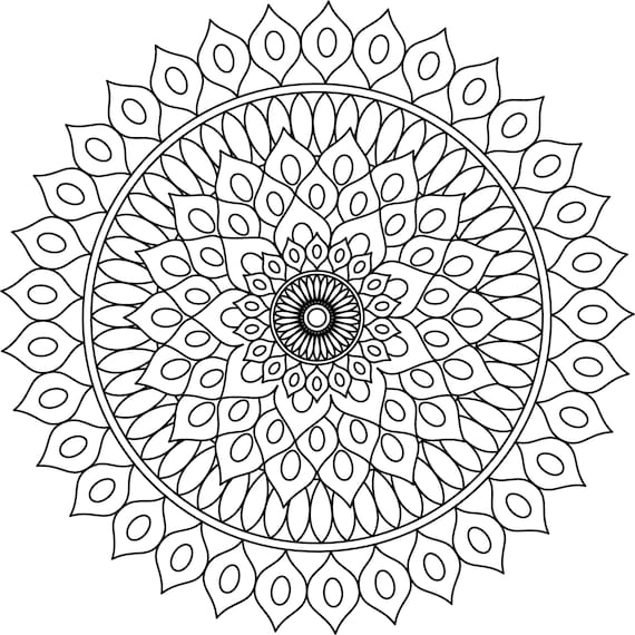 Mandala coloring pages adult coloring sheet printable coloring page grown up coloring printable art color anti