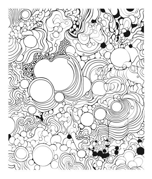 Free printable abstract coloring pages list