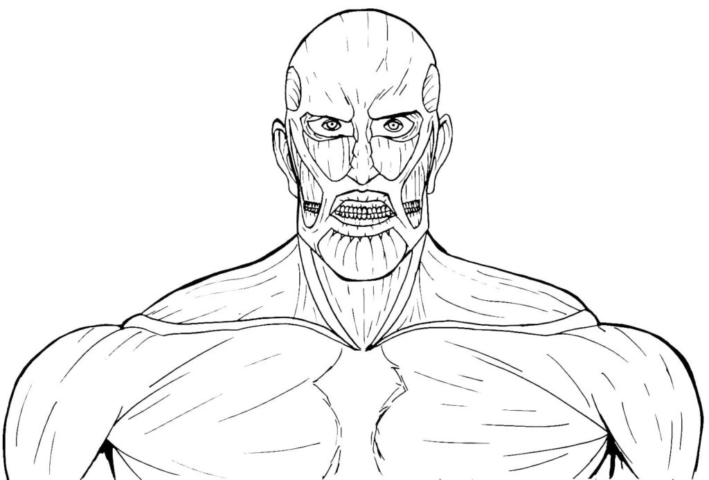 Attack on titan coloring pages