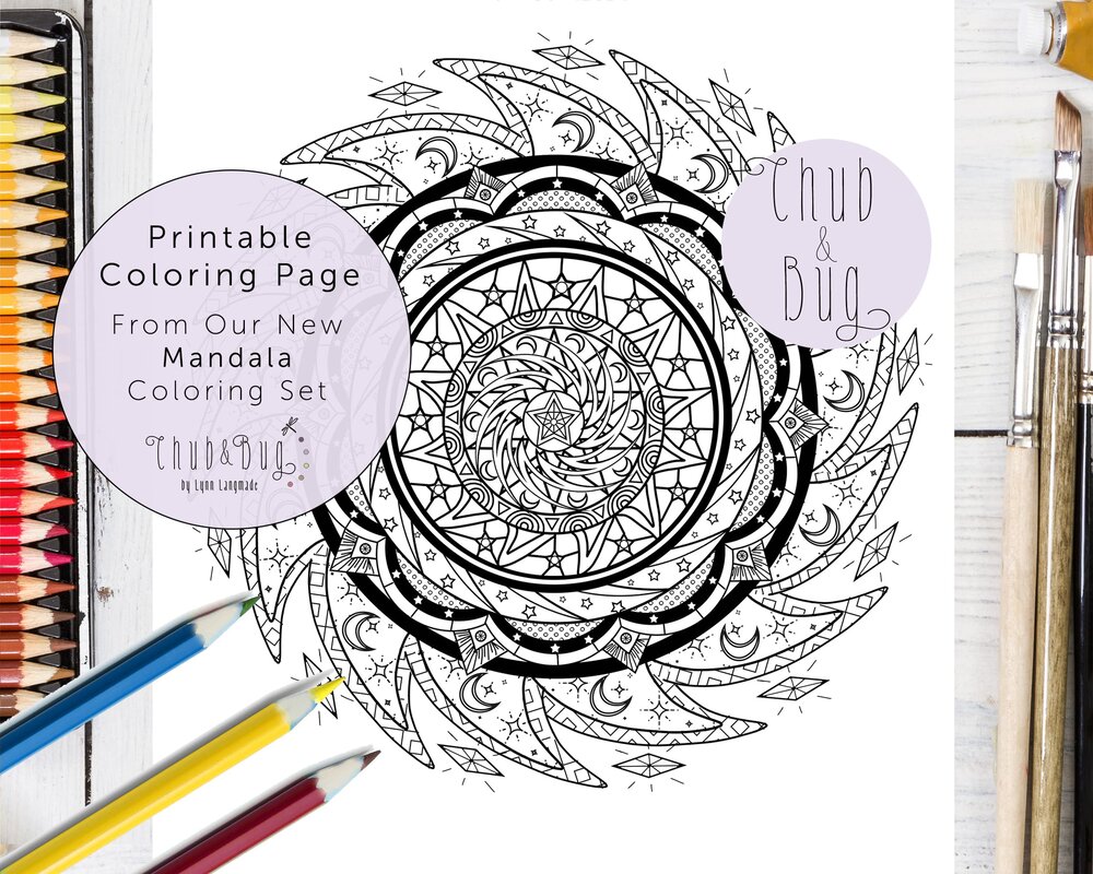 Mandala coloring pages