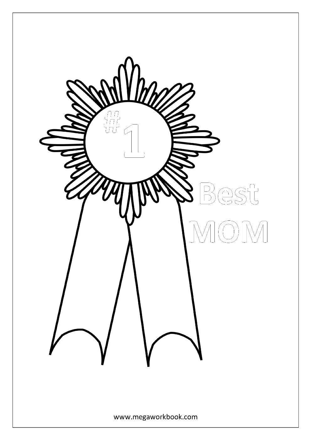 Free printable mothers day coloring pages for kids kindergarten preschool