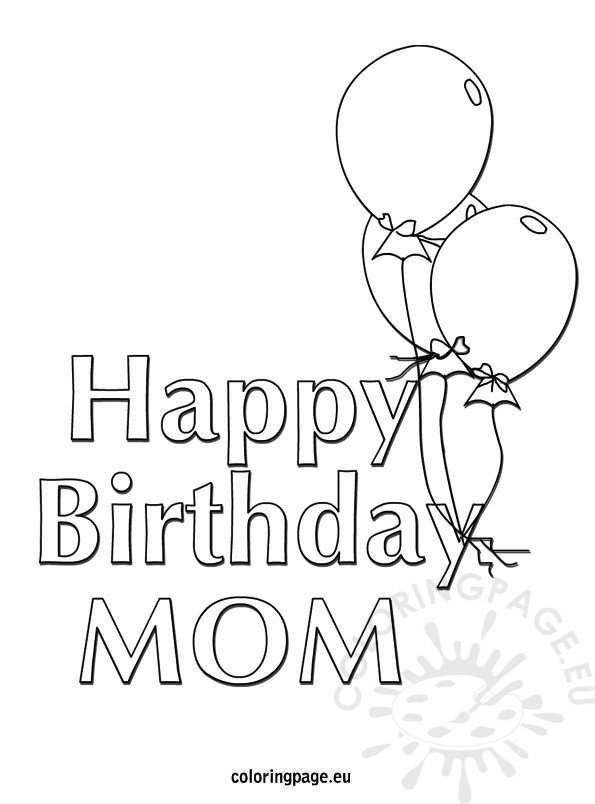 Happy birthday mom