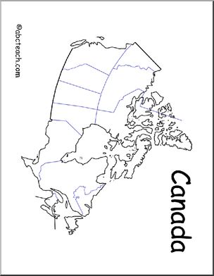 Canada maps worksheets for students