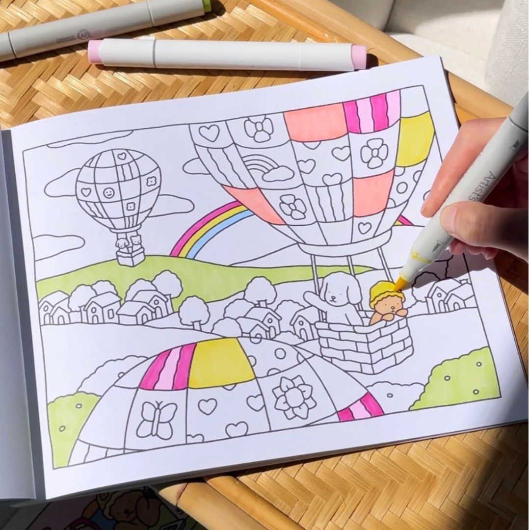 Bobbiegoods coloring book digital printables bobbie goods colouring pages hobbies toys stationery craft art prints on