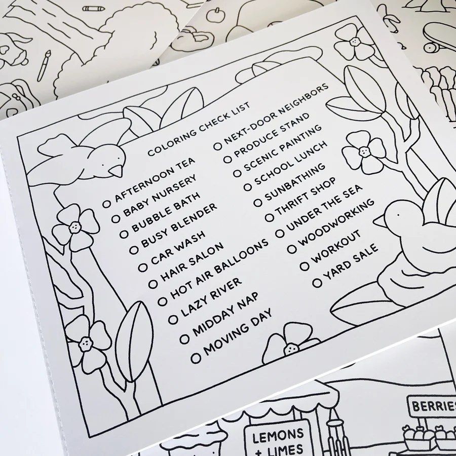 Bobbiegoods coloring book digital printables bobbie goods colouring pages hobbies toys stationery craft art prints on