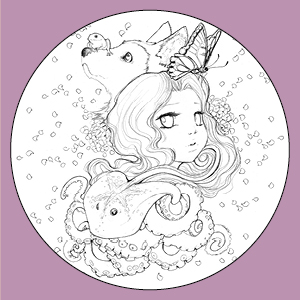 Best of pop manga coloring book derrico camilla books